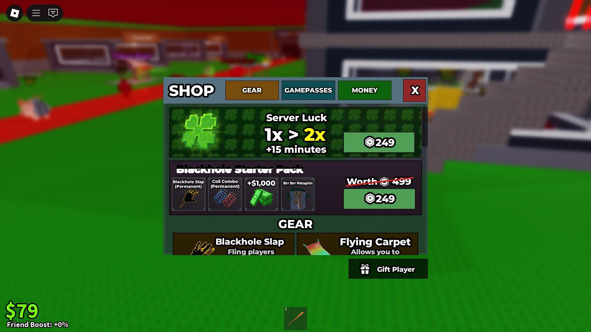 Server Luck game pass (Image via Roblox)